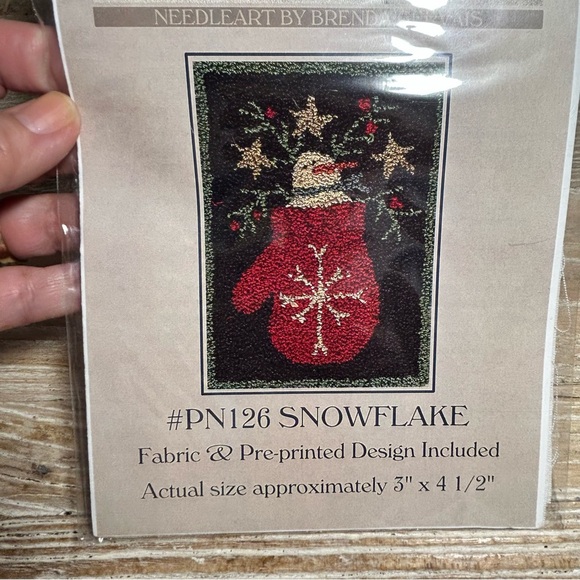 Bundle of 3 With thy needle and thread  punchneedle Christmas designs New & more - Picture 5 of 13